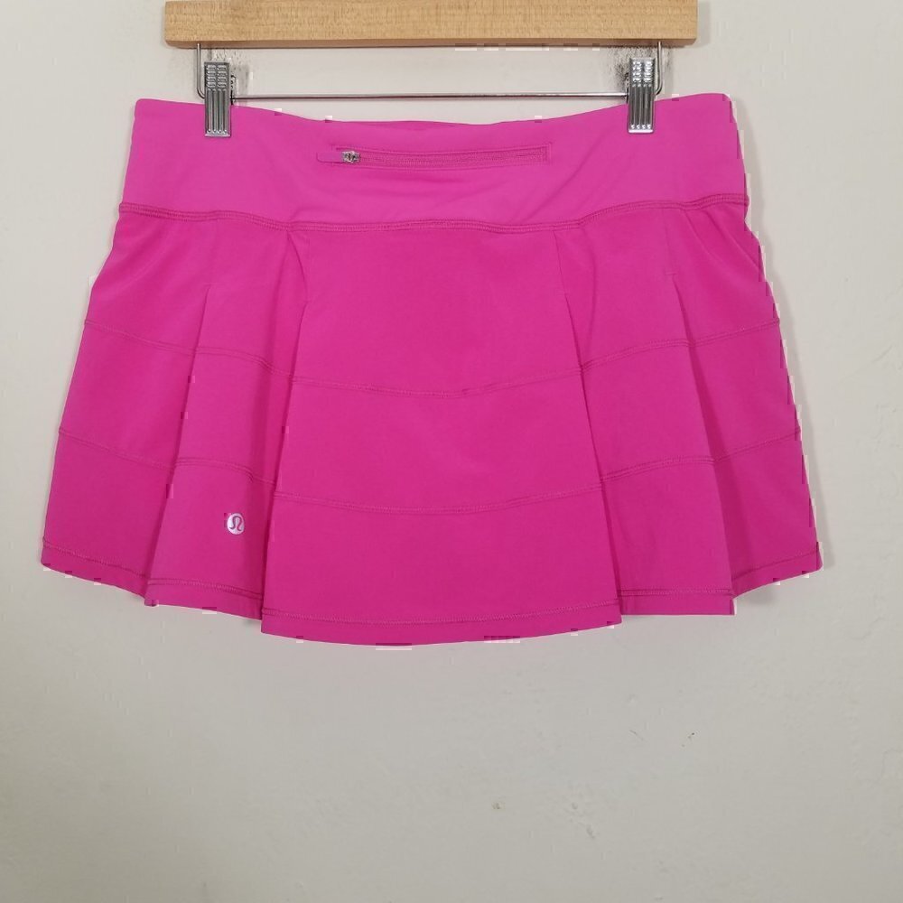 NWT‎ Lululemon Pace Rival MR Skirt SNCP Size 8 - Picture 2 of 3